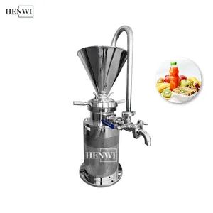 Small Lab Commercial Vertical Honey Processing Cream Sesame Peanut Butter Making Machine Grinder Colloid Mill for Sale - Foshan Henwi Technology Co., Ltd - China