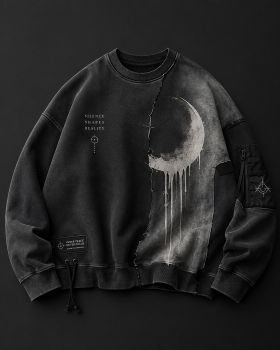 Sy-409 Customized Unisex Fleece Over-Sized Sweatshirts - Last Stone Sports - Pakistan