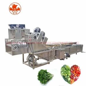 Vegetable Fruit Bubble Washing Spinach Celery Cucumber Potato Cleaning Potato Chips French Fries Processing Cabbge Lettuce Apple Orange Bubbling Washer Machine - ZHENGZHOU HONGLE MACHINERY EQUIPMENT CO., LTD. - China