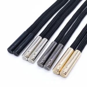 Rope Metal Head 5-6mm Thick Round Pants Head Rope MOQ 500PCS Shape Round Use Clothing Time 7-10day Origin China Gender - Yichanglong Garment Accessories Limited - China