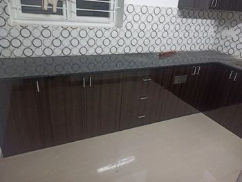 Smart Modular Kitchen Material Wooden Appearance Modern Finish Type Lacquer Mount Type Floor Mount Kitchen Design - R.K.Enterprises - India