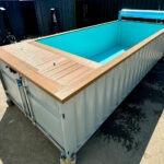 Swimming Pool Containers / 6m/20ft Caribbean Blue Container Swimming Pool - senesie mfg llc - United States