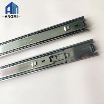 Stainless Steel 3-Folds Full Extension Ball Bearing Drawer Slide for Cabinet Accessories for Kitchen - Shanghai Angmi New Material Co., Ltd. - China
