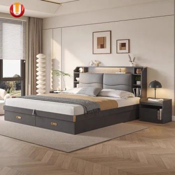 Wholesale Wooden King Size Bunk Kids Beds Capsule Sofa Double Storage Bedroom Bed Furniture Sets - ULINK FURNITURE GROUP LIMITED - China