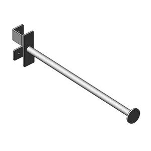 Retail Store Hard Ware Iron Metal Accessories Clothes Display Hooks for Pegboard - Xiamen King Display Fixtures Co., Ltd. - China