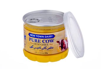 Pure Cow Desi Ghee 500g Packaging 99.7% Fat 100% High Quality Natural Taste Premium Quality Clarified Butter Ghee - New Town Dairy - Pakistan