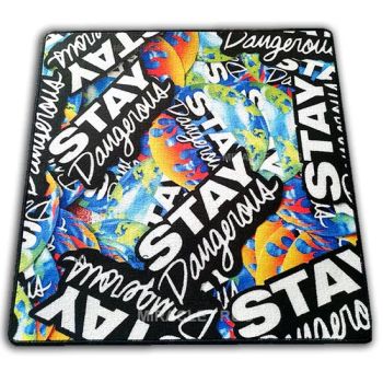 Hot Sell Carpets Kitchen Floor Mats Living Room Black Letter Rugs and Carpets Home Bedroom Printed Logo Area Rugs - Gongyi Miracle Trading Co., Ltd. - China