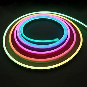 OEM ODM IP67 Waterproof RGB Neon LED Strip 6x13mm Flexible Rope Light 12V 24V - Shenzhen Topledvision Lighting Co., Ltd. - China