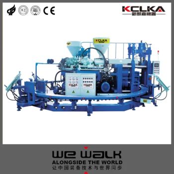 New Brand PVC Air Blow Injection Molding Two Color Boot Shoe Machine - KCLKA MACHINE MANUFACTURE CO., LTD. - China