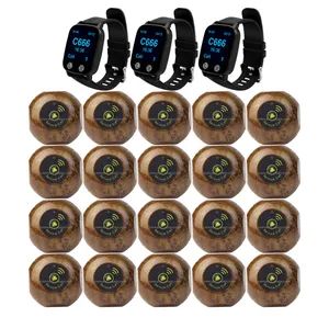 Restaurant Wireless Calling Pager Wristwatch Receiver Long Standby Time - Beijing Dydcall Technology Co., Ltd - China