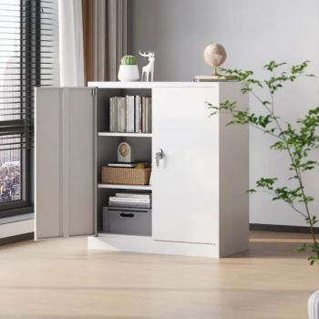 Office File Cabinet 2 Swing Door Steel Filing Small File Storage Cabinet - Henan Steelart Science and Technology Co., Ltd. - China