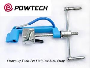 Strapping Tools for Stainless Steel Band, Buckle for Fixing Cable Clamps/ADSS Fittings - Qingdao Powtech Electronics Co., Ltd. - China