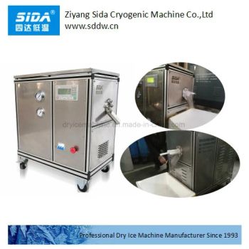 Sida Kbm-18 Movable Dry Ice Pellet Maker Making Machine for Refrigeration Cloud Fog Effect Blasting Clean - Ziyang Sida Cryogenic Machine Co., Ltd. - China
