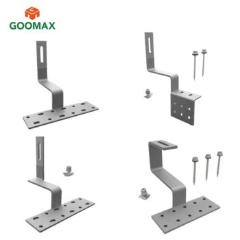 Roof Solar Panel Mounting Brackets for Residential Solar Energy Systems and Ground Mounting Solutions - Xiamen Goomax Energy Technology Co., Ltd - China