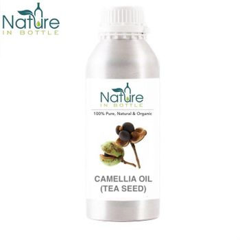 Organic Camellia Oil | Tea Seed Oil | Camellia oleifera - Pure and Natural Cold Pressed Carrier Oils - Wholesale Bulk Price - NATURE IN BOTTLE - India