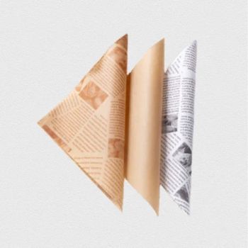 Custom Fast Food Hamburger Packaging Paper Sandwich Food Wrapping Greaseproof Paper - Hefei Baide Packaging Technology Co., Ltd. - China