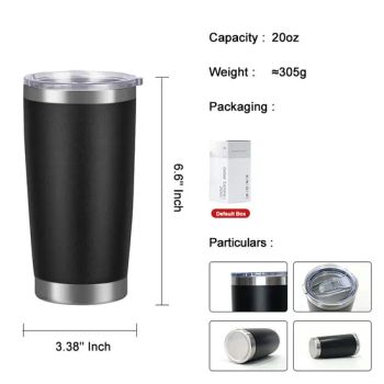 Custom Logo Factory Wholesale Promotional 20oz Stainless Steel Travel Mugs - Anhui Ifun Import&Export Co., Ltd - China