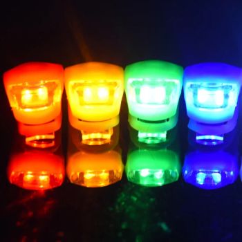Silicone LED Bike Bicycle Light Silicone LED Mini Bike Light Logo Custom Origin China Trademark N/A Size as Sample Model NO. BL001 - Xiamen Green Light Garden Industry and Trade Co., Ltd. - China