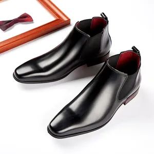 New Autumn and Winter Chelsea Boots Men s Leather Short Boots - XIAMEN HIFA STONEXP CO., LTD. - China