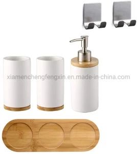 BC-145 Bamboo Towel Bars 11.4Lx4.5Wx7.5H Bathroom Storage 1Y Size Fixed Origin China HS Code 460121 Trademark Pack Model NO. BC-145 - Xiamen Chengfengxin Industry & Trade Co., Ltd. - China