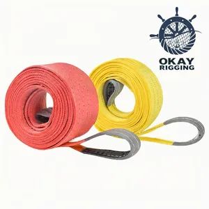 Industrial Polyester Webbing Sling for Plant Maintenance and Engineering Lifting Tasks - Shandong Okay Rope Net Co., Ltd. - China
