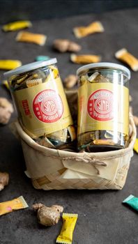 Ginger Chew Mix Jar Weight 250 G Packing Configuration Box = - PT. Syahdu Sejahtera Makmur - Indonesia