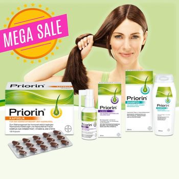 Priorin 30/120/270 Capsules/Shampoo/Liquid Hair Loss Treatment - Made in Germany -  DAEWKAEW PANTAMANG Co., Ltd - Thailand