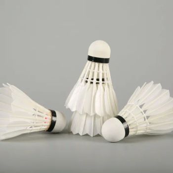 Factory Supply Badminton Shuttlecock 12PCS Super Grade Duck Shuttle Cock - Anhui Lingmei Sporting Goods Co., Ltd. - China