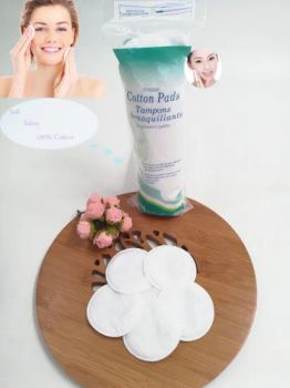 Cosmetic Kits Round Simple Natural Soft Makeup Remover Cotton Pads - Jiangmen Xinwei Cosmetics Co., Ltd. - China