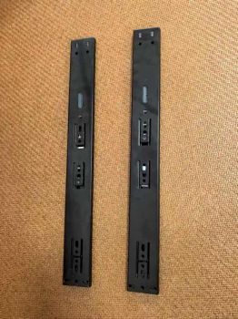 Furniture Kitchen Hardware Telescopic Cabinet 45mm Full Extension Concealed Ball Bearing Buffered Drawer Slides - Jieyang Wugeng Hardware Co., Ltd. - China