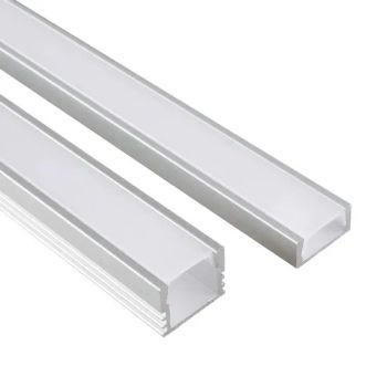 U-Shaped Surface-Mounted Aluminum Alloy LED Profile Light Aluminum Cabinet Profile - Shanghai Wellshow Opto Electronics Co., Ltd - China