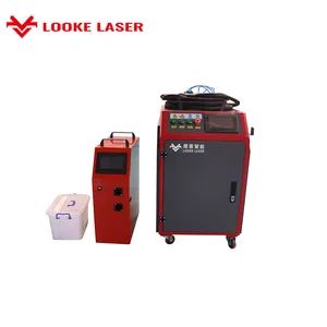 Double Wire Feeding Handheld Fiber Laser Welder Steel Aluminum Welding Plate Tube 1500W 2000W 3000W - Lintcnc Tech Co., Ltd. - China