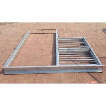 Iron Gp / gi sheet Outdoor Gate Frame Material Iron Shape Rectangular Open Style Hinged Material Grade 6061 Frame Thickness - D.S. Enterprises - India