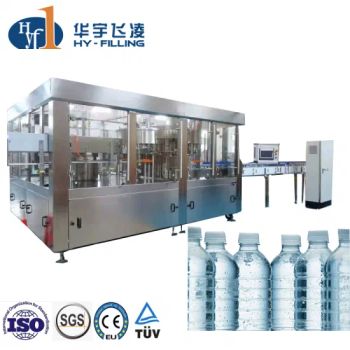 Automatic 330ml 500ml 1500ml Pet Glass Bottle Liquid Beverage Alcohol Wine Filling Packing Plant Pure Drinking Mineral Water Making Bottling Labelling Machine - Zhangjiagang HY-Filling Machinery Co., Ltd. - China