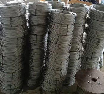 Galvanized Wire Rope for Belt Conveyer 6X7+FC DIN3055 Origin China Surface Smooth Model NO. 6X7+FC HS Code 73121000 Application Rope - Jiangsu Excellent Steel Wire Rope Co., Ltd - China