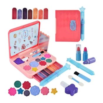 Playful Makeup Kit for Little Girls with Stylish Bow Age All Ages Origin China Model NO. KM-8756 Trademark sollasy - Guangdong Akia Technology Co., Ltd. - China