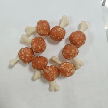 White Calcium Bone Chicken Meat Dog Chews Dry 18M Shelf MOQ100Kgs - Shouguang Nuofeng Trading Co., Ltd. - China