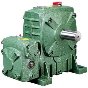 Low Noise Two Step Reducer Double Stage Cast Iron Worm Gear Wheel Gear Speed Reducer - Cimo Transmission Co., Ltd - China
