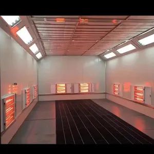 Large Size Powder Coating Spray Booth Oven Line for Metal Profiles - Yantai Xingyue Coating Equipment Co., Ltd - China