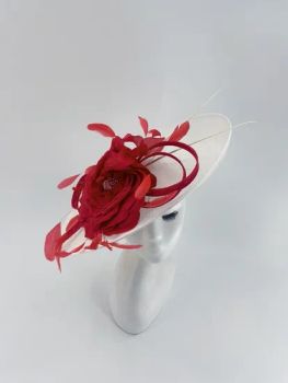 Ladies Sinamay Church Hat Party Wedding Church Bridal Headwear Fascinator Hats - 5.0/5 - China