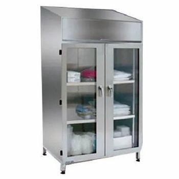 Stainless Steel Garment Storage Cabinet Material Stainless Steel Fine Filter As per buyer choice Scanning System As per buyer - P & P Engineering Works - India