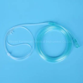 Mdr Disposable Oxygen Nasal Cannula PVC Transparent Tube Medical Supply Soft Tip Oxygen Therapy Device Oxygen Cannula - Haiyan Kangyuan Medical Instrument Co., Ltd. - China