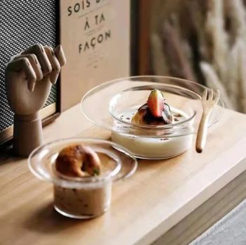 Modern Design Glass Juice Yogurt Coffee Ice Cream Cup Summer Household Bantam Dessert Bowl - Hemera (Tianjin) Technology Development Limited - China