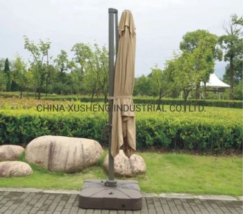 Outdoor Patio Garden Side Pole Umbrella Beach Umbrella Parasol - NINGBO XUSHENG LEISURE PRODUCTS CO., LTD. - China