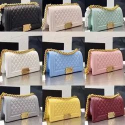 Cosmetic Bags Cases Brand Women Designer Shoulder Bags Small Square Bag with Metal Chain Luxurys Fashion Crossbody Genuine Leather CH Handbags - Quanzhou Fengze Xiaoshu Pear Trading Co., Ltd. - China