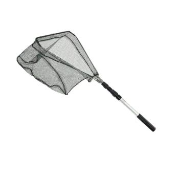 Fishing Landing Net with Telescoping Pole Handle Floating Rubber Coating Wbb15423 - Ningbo Ezfocus Co., Ltd. - China
