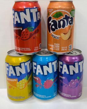 Fast Delivery Fanta Carbonated Soda Fruit Flavor Fruity Soft Exotic Sweet Refreshing Beverage from PLANETE COMMERCE Fast Delivery Fanta Carbonated Soda Fruit Flavor Fruity Soft Exotic Sweet Refreshing Beverage - PLANETE COMMERCE - France