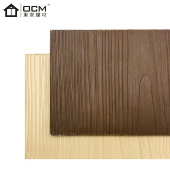 Waterproof Exterior Decorative Wall Panels Wood Texture Wood Grain Cement Siding Fiber Cement Boards - Oriental Construction Material (Suzhou) Co., Ltd. - China