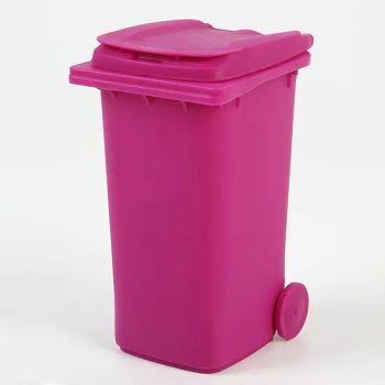Promotional Gift Plastic Mini Waste Containers, Mini Trash Can Pen Holder - Taizhou Bright Plastic Co., Ltd. - China