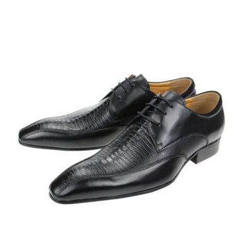 Pointed Toe Men Shoes Business Oxfords Spring Autumn Men Fashion Dress Shoe - Guangzhou Happybuy Trading Co., Limited - China